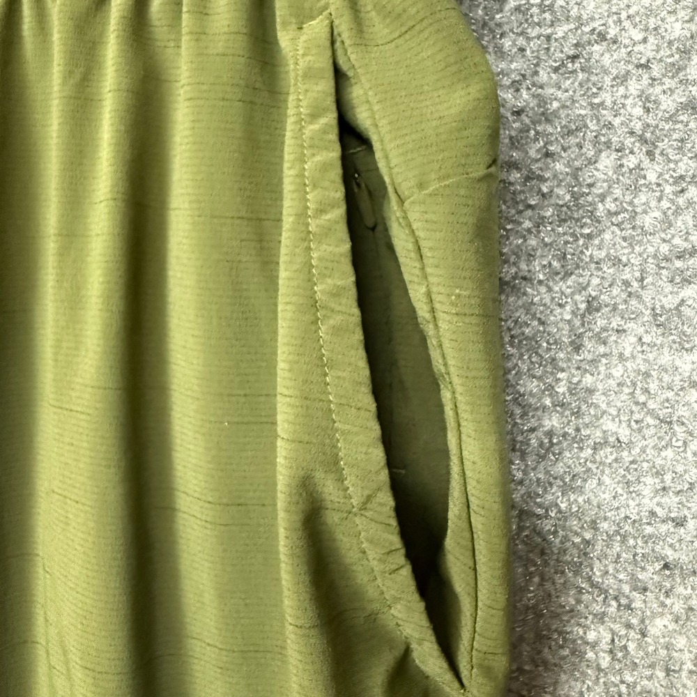 Nike Yoga Dri-FIT Jogger Pants Mens Small Olive Green Tapered CU7378-326 - Picture 4 of 16